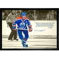 thumbnail image 1 of Wayne Gretzky Edmonton Oilers Framed 20x29 Skating Canvas with Quote, 1 of 5