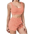 thumbnail image 2 of Conjunto de pijama de terciopelo de doble cara para mujer, para casa, invierno, 1 camiseta + 1 pantalón, camiseta y pantalón de poliéster., 2 of 6