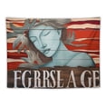 thumbnail image 5 of GOSMITH  Christian Tapestry Bible Scripture 2 Corinthians 12:9 His Grace is Enough Wall Hanging Tapestries Religious Wall Blanket Decor for Christian Home Bedroom Church, 5 of 7