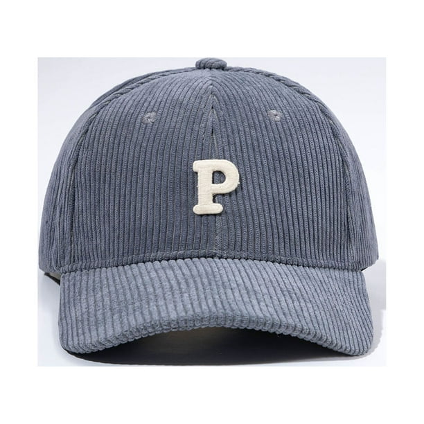 PEZHADA Baseball Hat Adjustable Hats for Men Women Baseball Cap,Men's And  Women's Fashion Solid Color Minimalistic Letter Print Retro Street Peaked