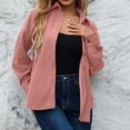 thumbnail image 2 of Ketyyh-chn99 Women's Denim Jackets Casual Short Denim Coats Female Casual Jackets Pink,XL, 2 of 5