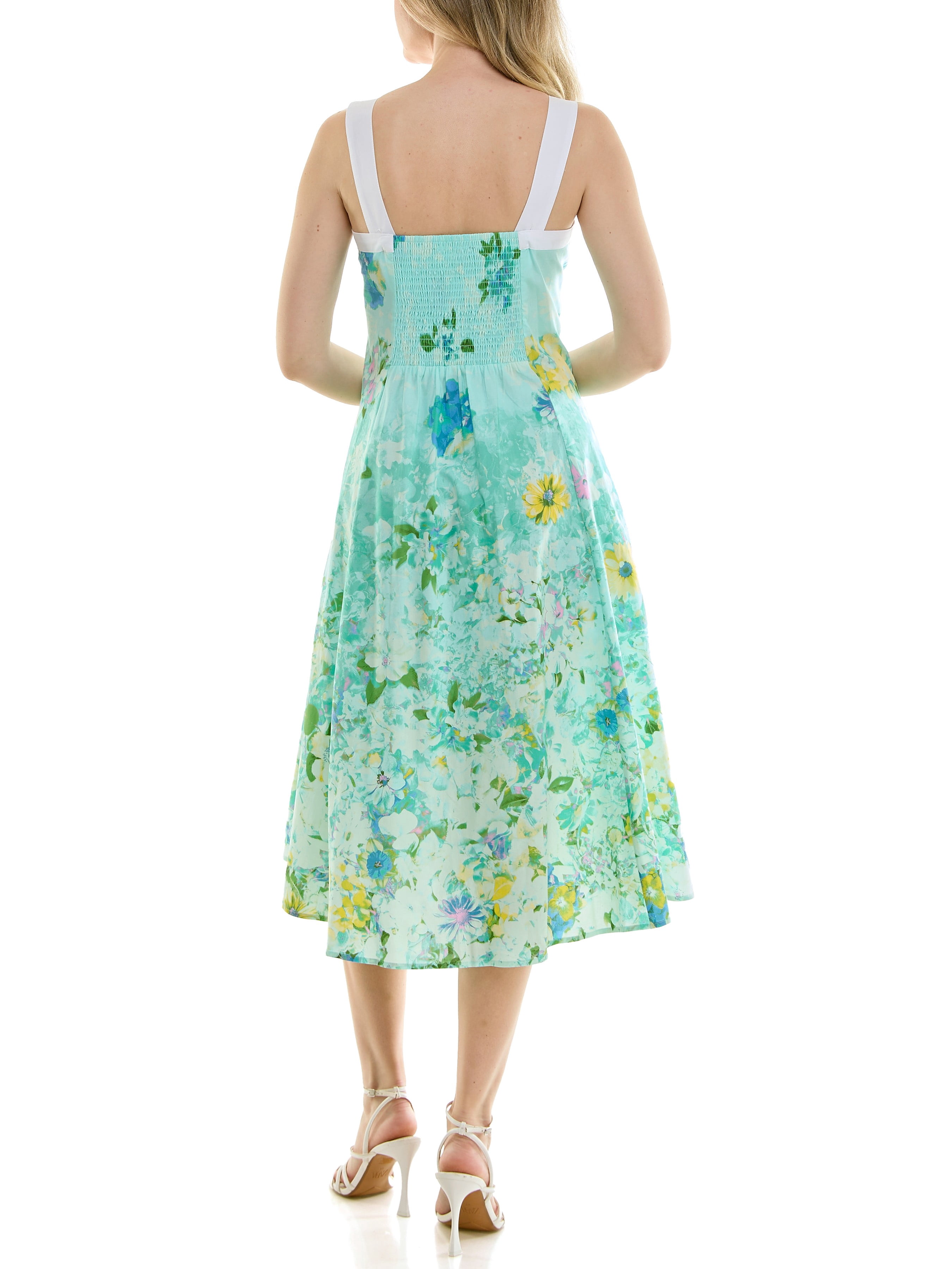 Nicole Miller Women's Button Front Midi Dress, Sizes 4-16