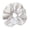 White, variant on mdesiwst Hair Tie Dot Print Double-Layer Design Ponytail Half-Tied Hair Rope High Elasticity Ponytail Holder Commuting Style Hair Accessory