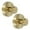 Gold, variant on ZZERHUOO Metal Cooking Spoon Flat End Seamless Screw Hooks Reusable Hangers Upgraded Suction Cup Hooks For Door Wreath Hooks For Wooden Front Door Luxe Hold No Drill Hook & Rustproof For