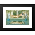 thumbnail image 2 of Henry James Holiday 14x11 Black Modern Framed Museum Art Print Titled - Sara, Beautiful of Indolence, 2 of 5