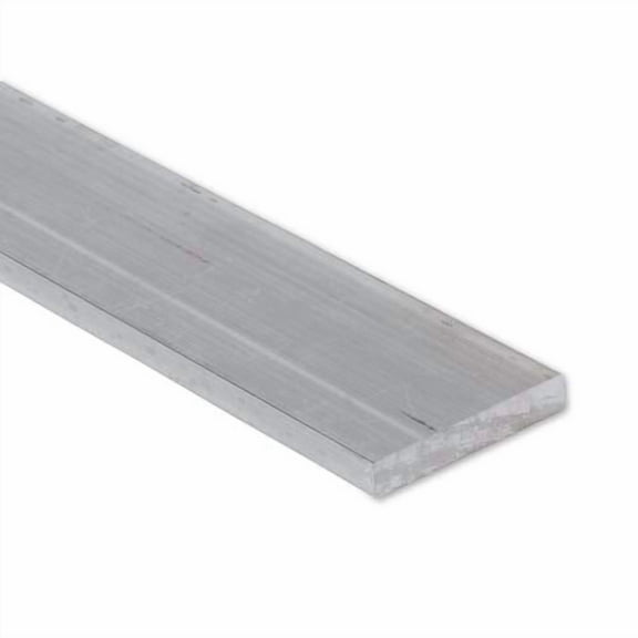 4 FT - 1 1/2" x 1/4" Aluminum Flat Bar 6063 Alloy T-6 Temper