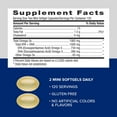 thumbnail image 5 of GNC Triple Strength Fish Oil Mini Omega 3 With 1000mg EPA & DHA, Supports Heart, Brain, Skin and Joint Health, 240 Mini Softgels, 5 of 7
