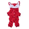thumbnail image 1 of CAROOTU Pet Clothes Soft Fox Transfiguration Dogs Shirt Classic Cute Fun Comfortable Clothes For Dog New, 1 of 7