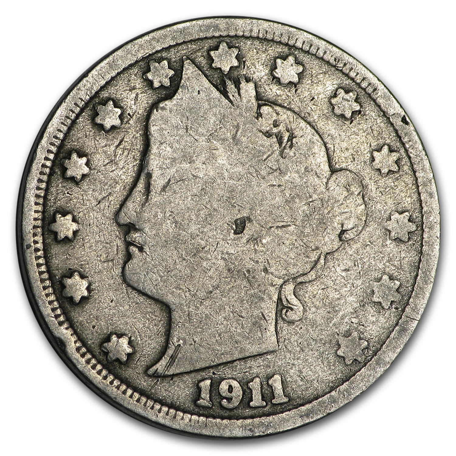 1911 Liberty Head V Nickel XF - Walmart.com