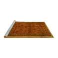 thumbnail image 2 of Ahgly Company Machine Washable Indoor Rectangle Persian Yellow Traditional Area Rugs, 4' x 6', 2 of 4