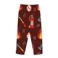 thumbnail image 5 of Daiia Fire Extinguisher Women's Sleep Pant with Pockets and Drawstring,Pajama Pants-Large, 5 of 9