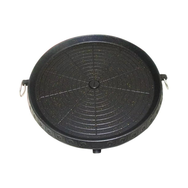 simhoa BBQ Griddle Easy to Clean Korean BBQ Grill Pan for Campfire