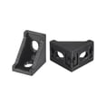 thumbnail image 4 of 16Pack Inside Corner Bracket Gusset, 28x28x20mm 2028 for 2020 Series Aluminum Extrusion Profile Black, 4 of 6
