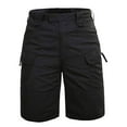 thumbnail image 4 of Leutsin Men's Shorts Classic Twill Relaxed Fit Work Wear Combat Safety Cargo Pants, 4 of 5