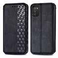 thumbnail image 3 of Étui pour Samsung Galaxy A03s à Rabat Portefeuille à Rabat Magnétique Protecteur - Noir, 3 of 5