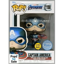 1198 Captain America (w/ Mjolnir and Broken Shield) Metallic Marvel Avengers Endgame Funko POP