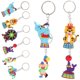 thumbnail image 4 of Kawaii Silicone Circus Keychain Charms Cute Cartoon Pendant Accessories for Bags, DIY Crafts & Keychain Decorations Durable & Stylish Random, 4 of 5