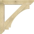 thumbnail image 3 of Ekena Millwork 6"W x 46"D x 46"H Imperial Slat Rough Sawn Bracket, Douglas Fir, 3 of 4