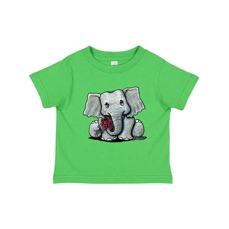 

Inktastic KiniArt Elephant Gift Toddler Boy or Toddler Girl T-Shirt
