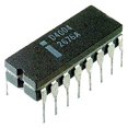 thumbnail image 1 of INTEL D4004 The Intel D4004 microprocessor, 1 of 1