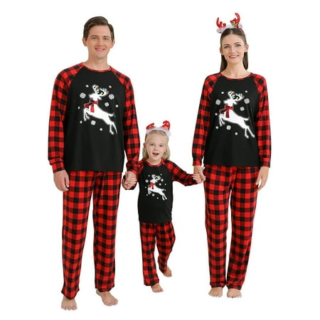 

Christmas Pajamas for Family Family Christmas Pjs Matching Sets Christmas Matching Jammies for Baby Adults Kids Holiday Sleepwear Set