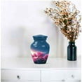 thumbnail image 5 of JAGASY Pink Rose Urn for Ashes for Women - Sunset Small Urns for Human Ashes Keepsake - Blue Memorial Urn for Mother and Father - Tiny Flowers Urns for Mom & Dad - (3 Inch), 5 of 7
