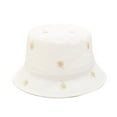 thumbnail image 1 of Bucket Hat Flower Printed Foldable Solid Color Women Fisherman Hat for Outdoor, 1 of 8