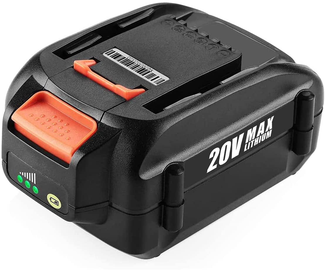 20V 5.0Ah Replacement Battery for Worx 20V Battery WA3578 WA3520 with