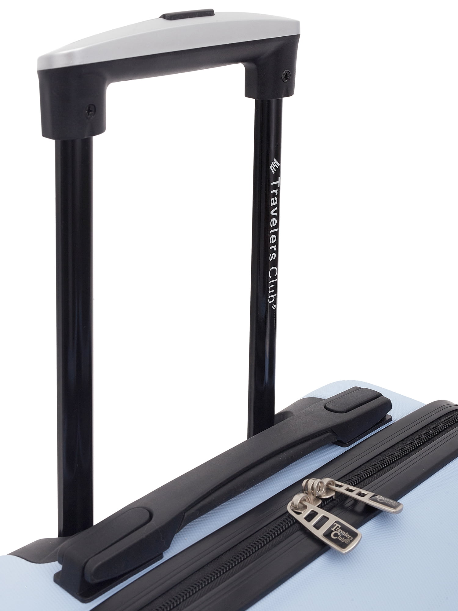 Travelers Club Hardside 20" Rolling Carry-on Luggage - Blue