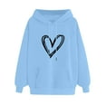 thumbnail image 2 of Aloohaidyvio Hoodies,Womens Comfortable Sweater Hooded Pocket Drawstring Sweater, 2 of 4