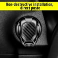 thumbnail image 2 of Car Engine Start Stop Button Cover Push Start Button Cover Anti-Scratch Car Engine Decoration Cover, 2Pcs, 2 of 7
