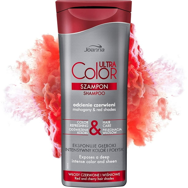 Joanna Toning Shampoo For Red and Mahogany Hair Shades 200ml