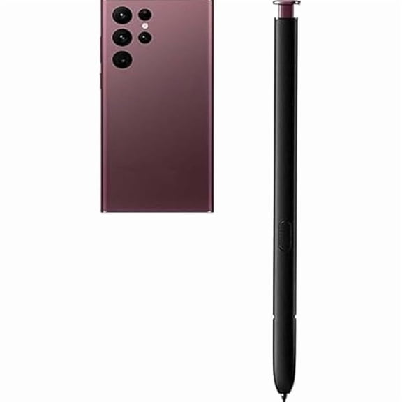 xzyuan S22 Ultra Pen Replacement for Samsung Galaxy S22 Ultra 5G S Pen Stylus Pen (WithoutBluetooth)(Burgundy)