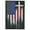 CROSS USA FLAG, LARGE, variant on CROSS USA FLAG LARGE PATCH - Cross Designed inside US Flag, Thread Iron-On Heat Sealed / Sew-On PATCH - 7.5" x 11"