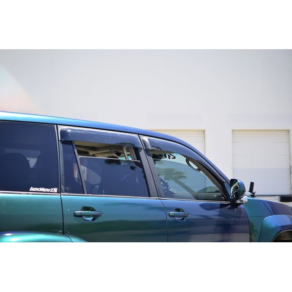 Wellvisors Side Window Visors Deflectors Rain Guards Premium Series for 2003-2009 Lexus GX470 3-847LX034