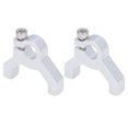 thumbnail image 1 of 2PCS M4 Thread Aluminum Clamp Mount Robot Shaft Accessories, Clamping Support For Parts, Wide Application With Proper Spacing And Anodized  Treatment, 1 of 8