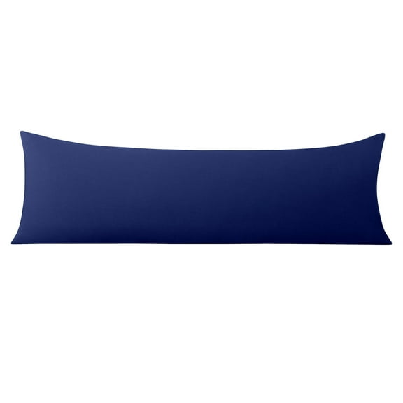 Flxxie Soft Microfiber, 1 Pack 20x54 inches Body Pillowcase, Navy Blue
