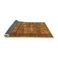 thumbnail image 2 of Ahgly Company Indoor Square Oriental Orange Industrial Area Rugs, 4' Square, 2 of 4