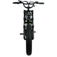 thumbnail image 5 of Garvee Electric Mountain Bike for Adults - 20" x 4.0 Fat Tire, 1500W Peak Motor, 48V 15.6Ah Removable Battery, Max Speed 40MPH, 7-Speed Folding E-Bike for Off-Road Adventures,Green, 5 of 7