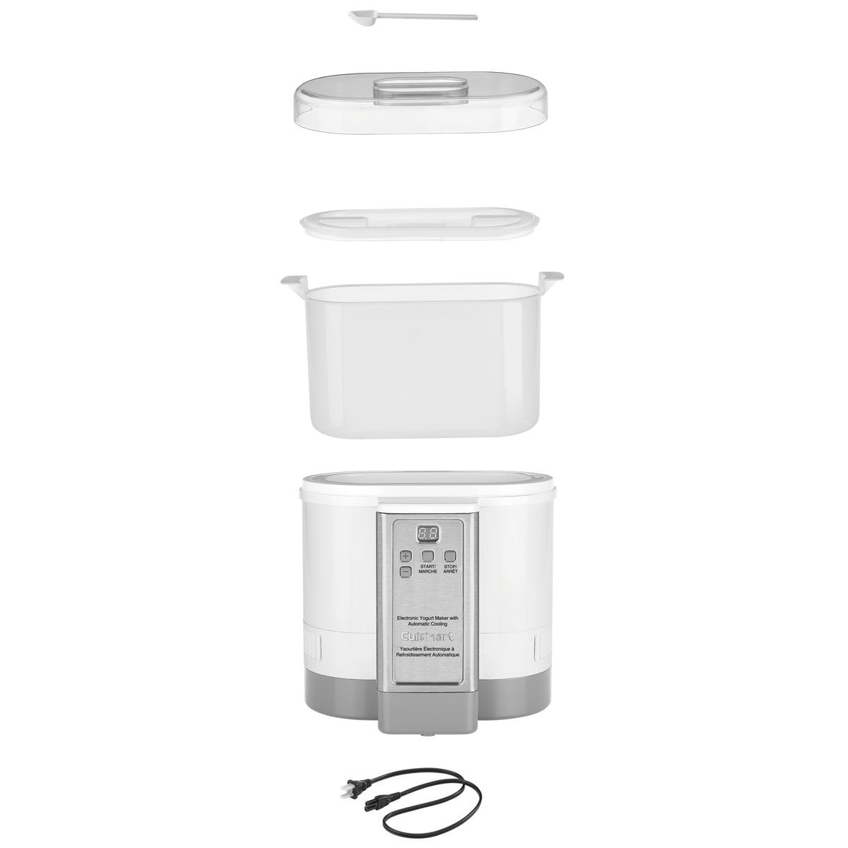 Cuisinart® Electronic Yogurt Maker with Automatic Cooling Walmart Canada