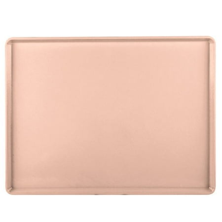 Cambro 1520D106 15" x 20" Light Peach Fiberglass Dietary Tray - 12/Case