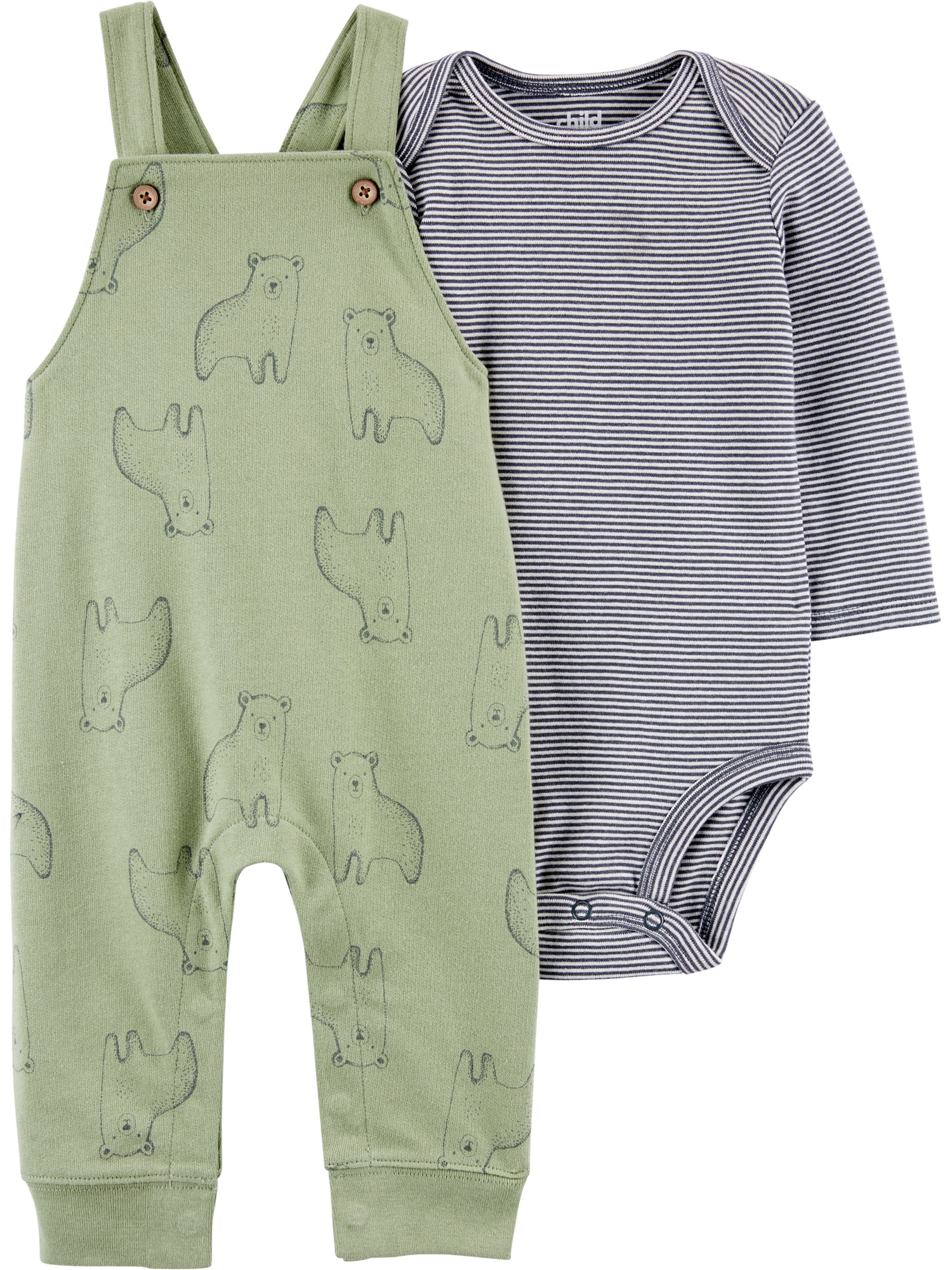 Carters Baby Boy Girl Easter Shirt Pants Hat Set Outfit Size 3 6 24 Months Grey 