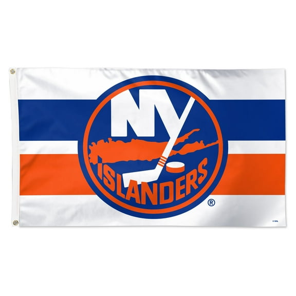 WinCraft New York Islanders 3' x 5' Horizontal Stripe Deluxe Single-Sided Flag