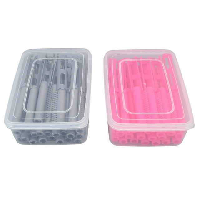Hair Perm Rod, 50Pcs Reliable Hair Perm Rods Rugged For Salon Barber