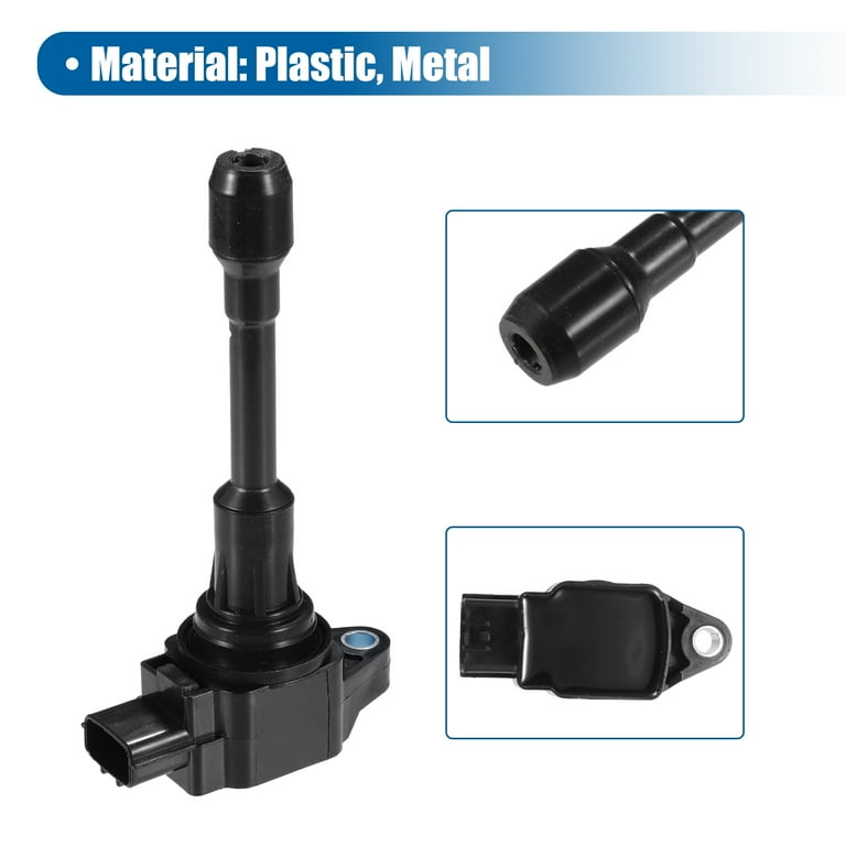 Car Ignition Coil No.224481HC0A Plastic Metal Black for Nissan