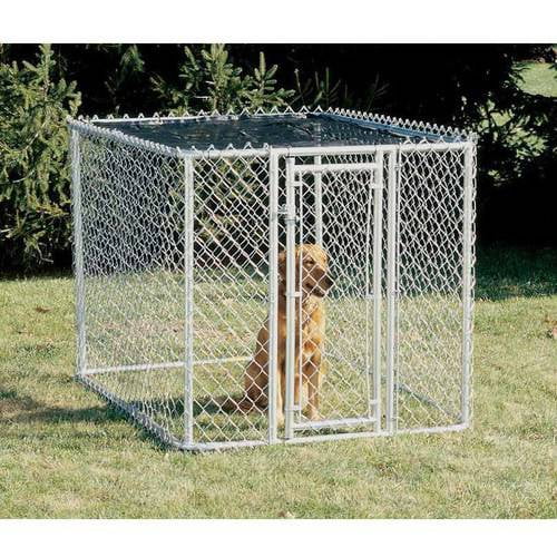 chain link pet kennel