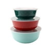 The Pioneer Woman Mazie Solid Colors 6-Piece Melamine Holiday Bowl Set