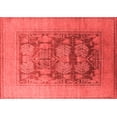 thumbnail image 1 of Ahgly Company Indoor Rectangle Oriental Red Industrial Area Rugs, 4' x 6', 1 of 4