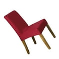 thumbnail image 3 of MLINS Cover Decoration for Chair Banquet 45X50X0.5cm Red, 3 of 8