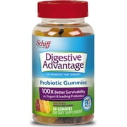 3 Pack - Digestive Advantage Probiotic Gummies, 80 ct